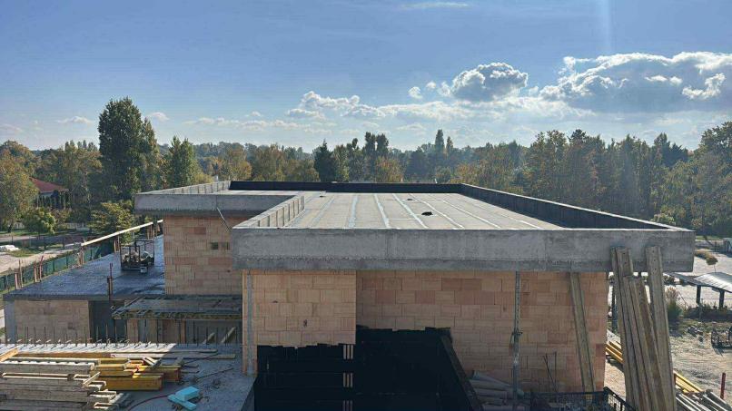 Szerkezetépítés - zárófödém párazárása